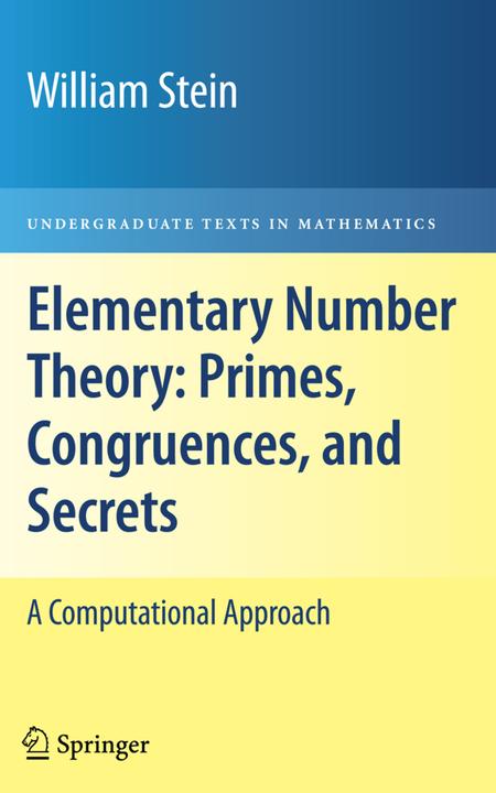Energie-Label Elementary Number Theory: Primes, Congruences, and Secrets (Englisch, William Stein, 2010)