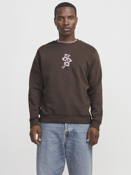 Produktbild Jack & Jones Jorbouquet Emb Sweat C.N Ft Styd Aw24 (XL)