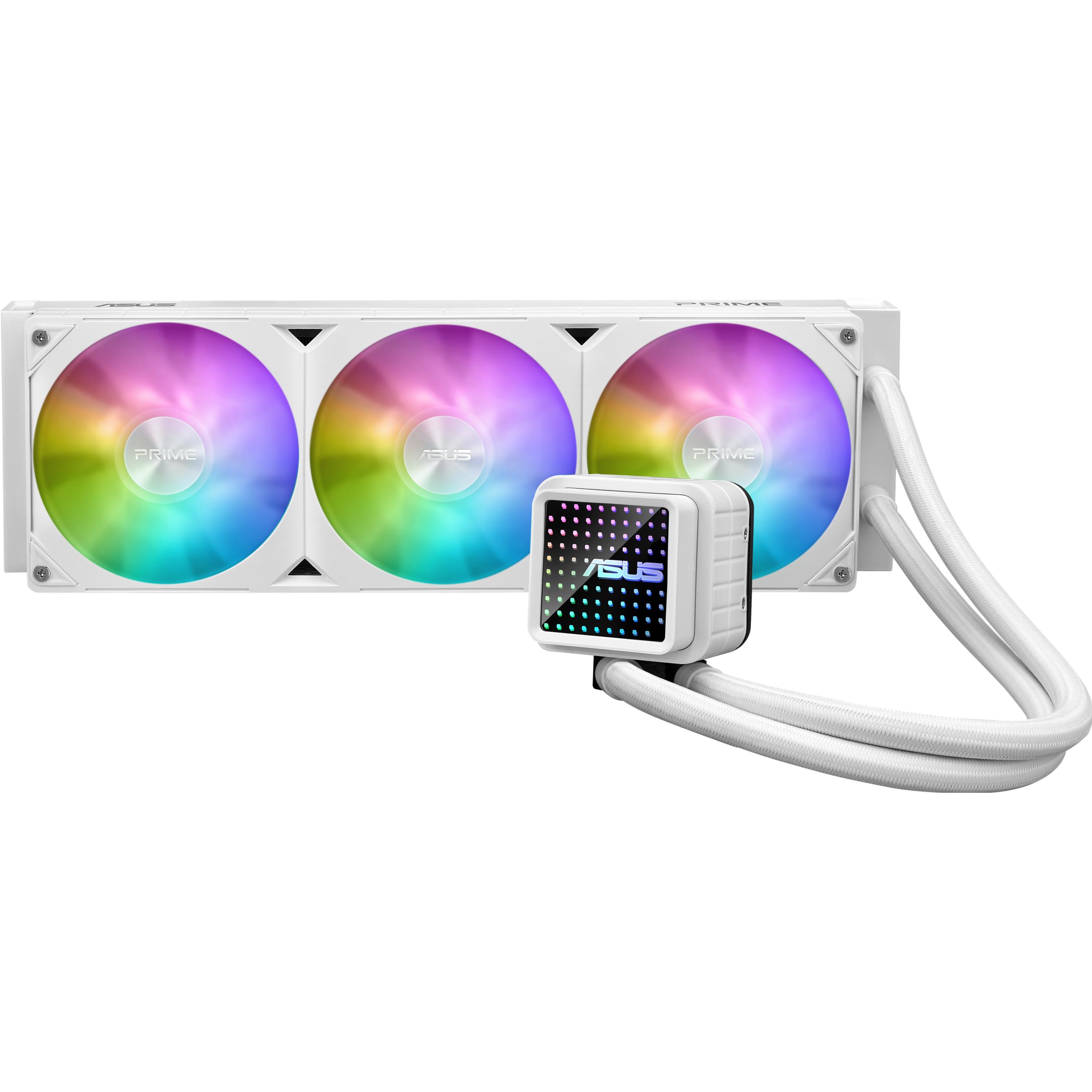 ASUS Prime LC 360 ARGB, CPU Wasserkühler, Weiss