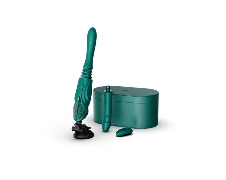 Actual product image Zalo Sesh shock heating vibrator with remote control