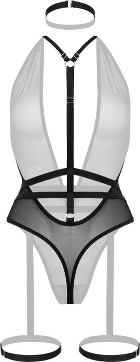 Produktbild Christine Le Duc Ouvert Body Gwen schwarz (3XL, XXL)