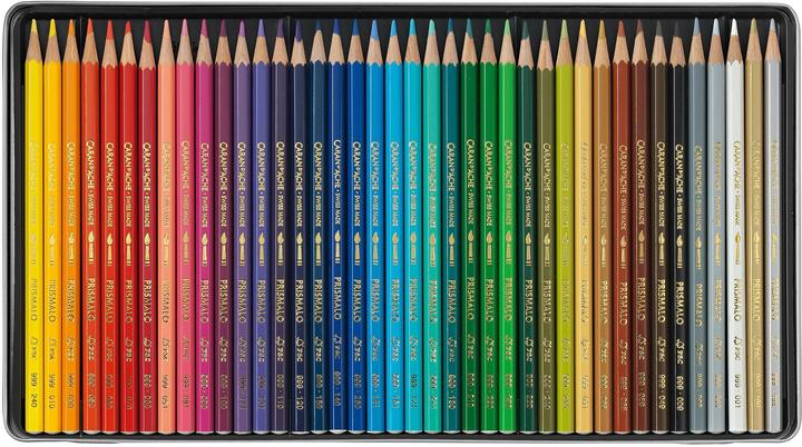 Actual product image Caran d'Ache Prismalo Aquarelle Metallschachtel (40 x)