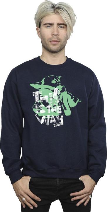 Immagine prodotto Star Wars The Mandalorian This Is The Way Grogu Felpa Uomo (M)