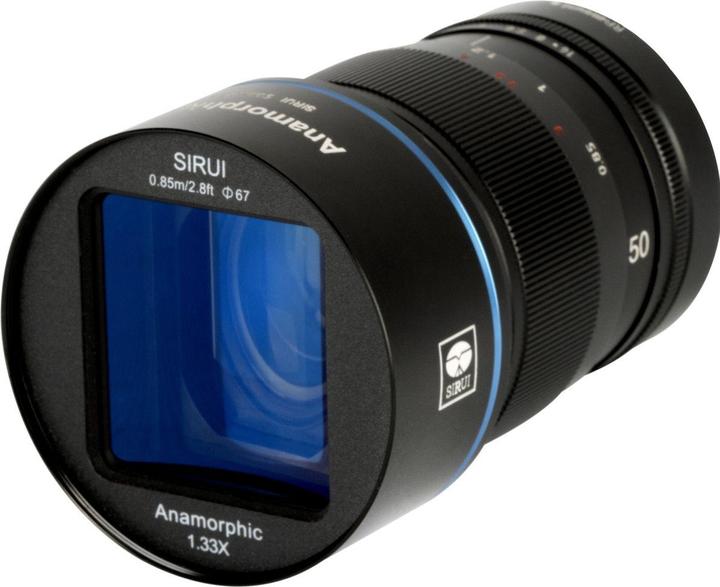 Productafbeelding Sirui 50mm 1:1.8 Anamorf 1,33x S35 L-Mount (nieuw) (L-Mount, Volledig formaat)