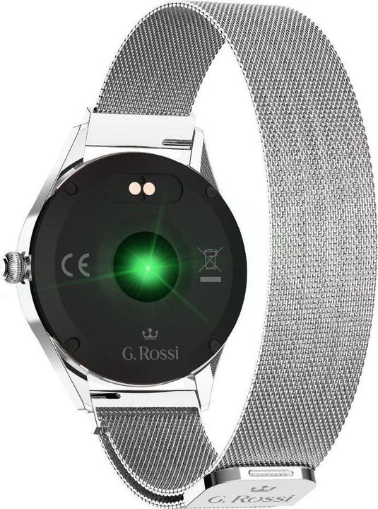 Actual product image Gino Rossi SW017-7, silver colour (38 mm)