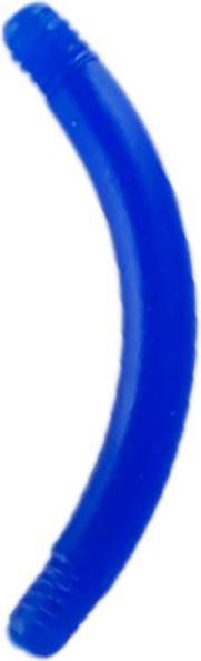 Immagine prodotto Star Piercing Micro bastone a banana blu scuro (senza ottone, Materiale sintetico)