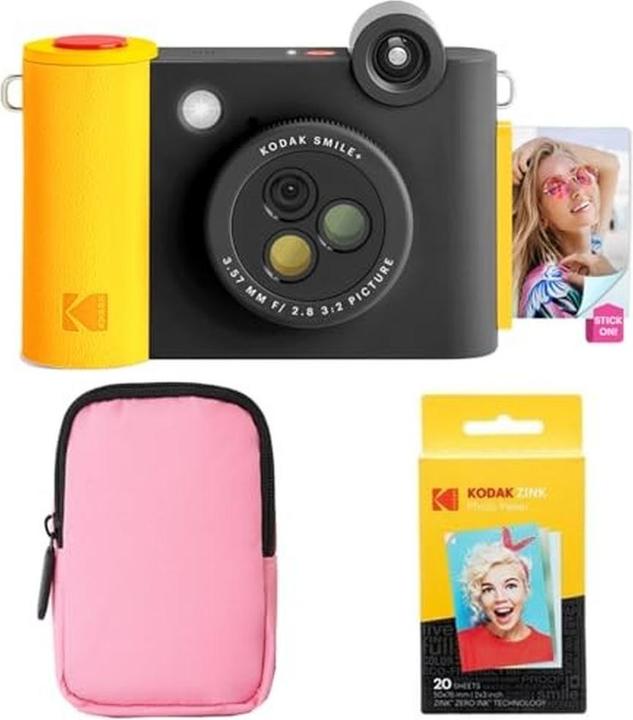 Kodak Fotocamera Digitale 2in1 Smile con Stampante Foto Bluetooth