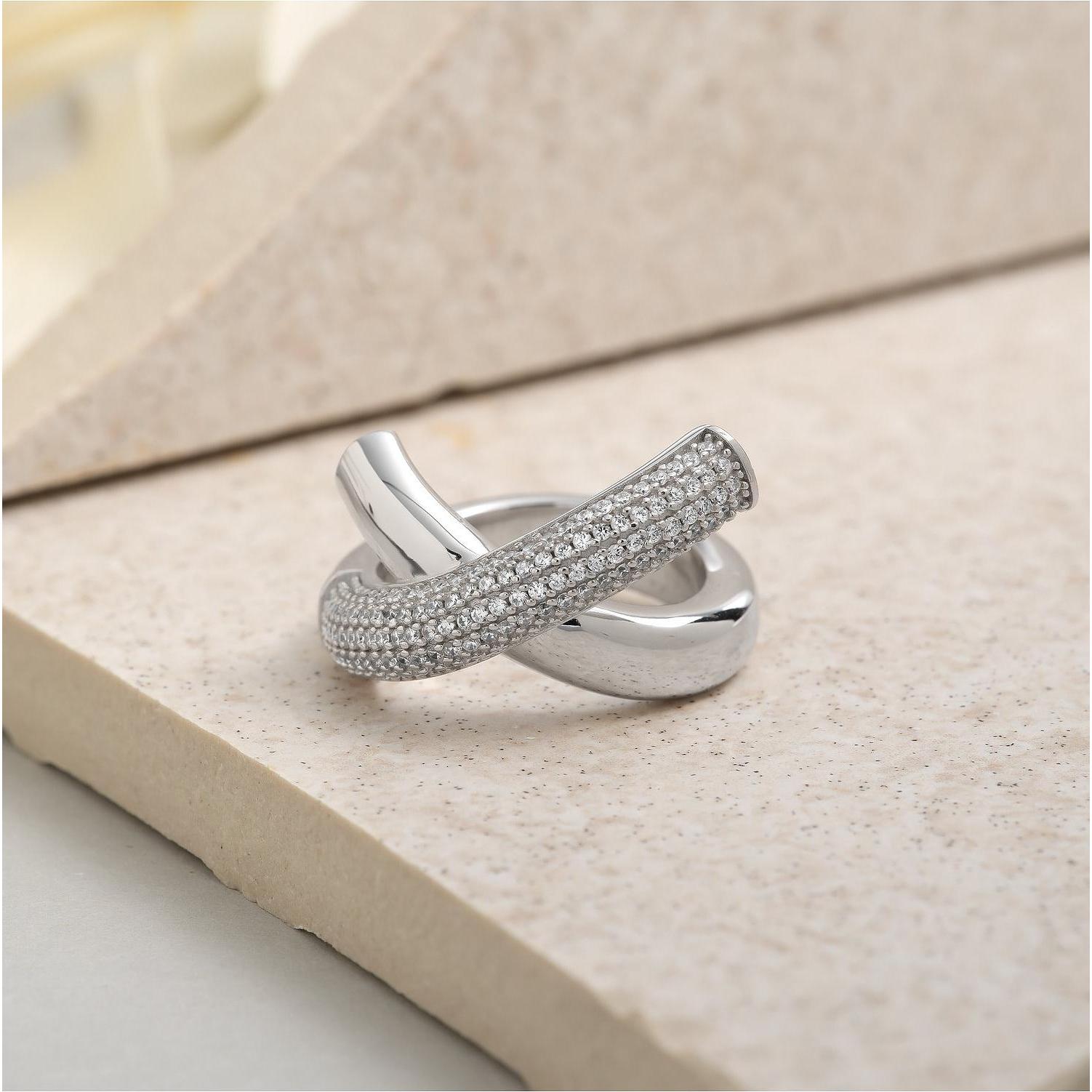 Thumbnail - Jette, Ring, Damenring GRAVITY, (57, 925 Silber)