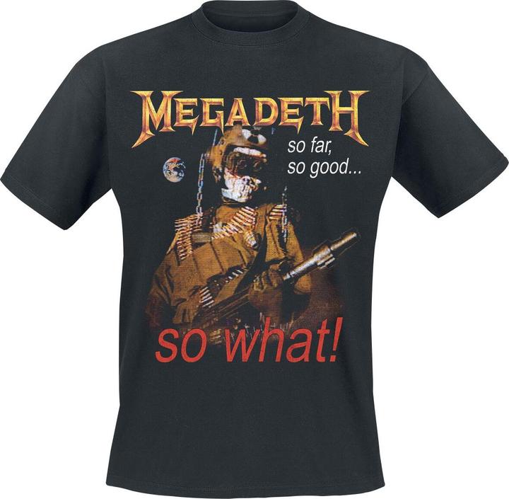 Produktbild Megadeth So What Vintage Tracklist (L)