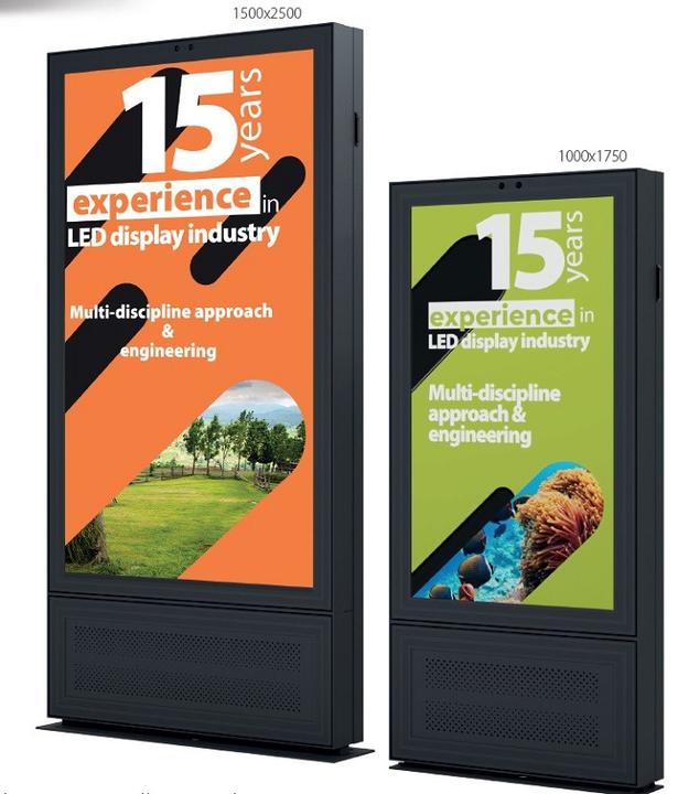Immagine prodotto DSS Stele LED per esterni, 79", nero, IP65