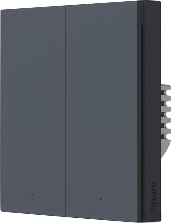 Produktbild Aqara Smart Wall Switch H1 Weiss No Neutral, Double Rocker (Zigbee)
