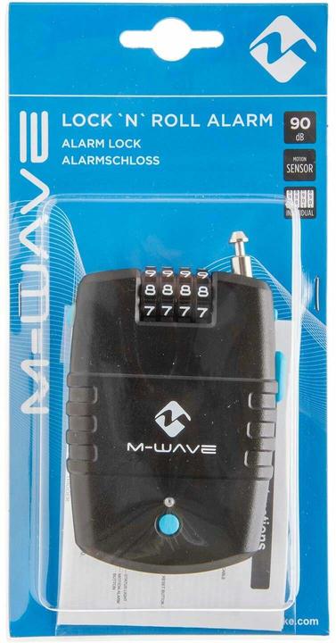 Image du produit M-Wave Antivol à câble LOCK'N'ROL Noir (60 cm)