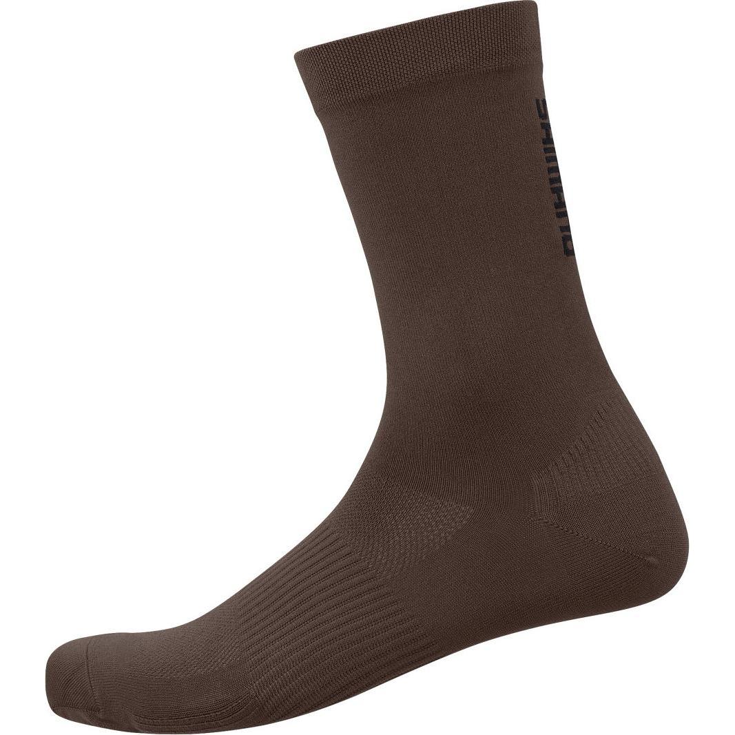 Shimano, Sportsocken, GRAVEL SOCKS 36-40 S/M COFFEE (36 - 40), Braun