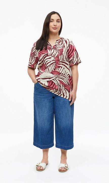 Immagine prodotto s.Oliver Strukturierte Viskosemix-Bluse mit All-over-Print (48)