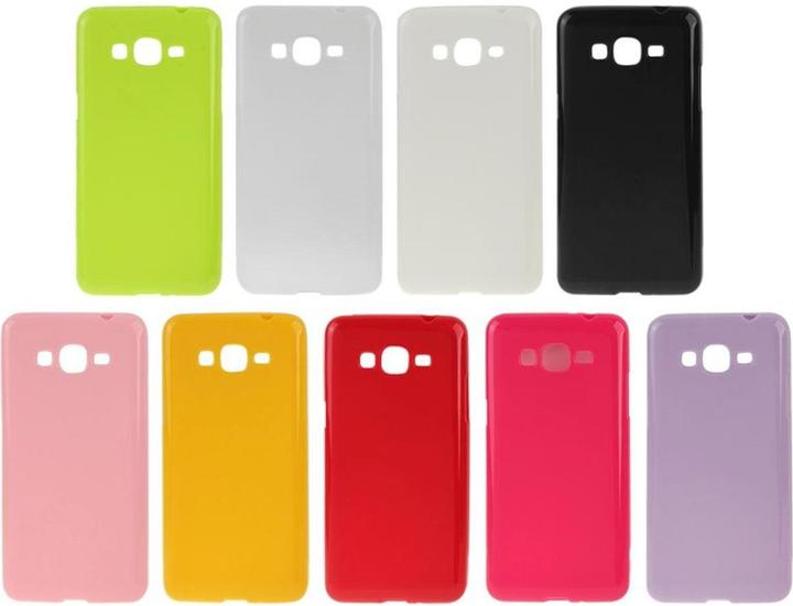 Produktbild König Design Schutzhülle TPU Case für Handy Samsung Galaxy Grand Prime SM G530H Rot (Samsung Galaxy Grand Prime)