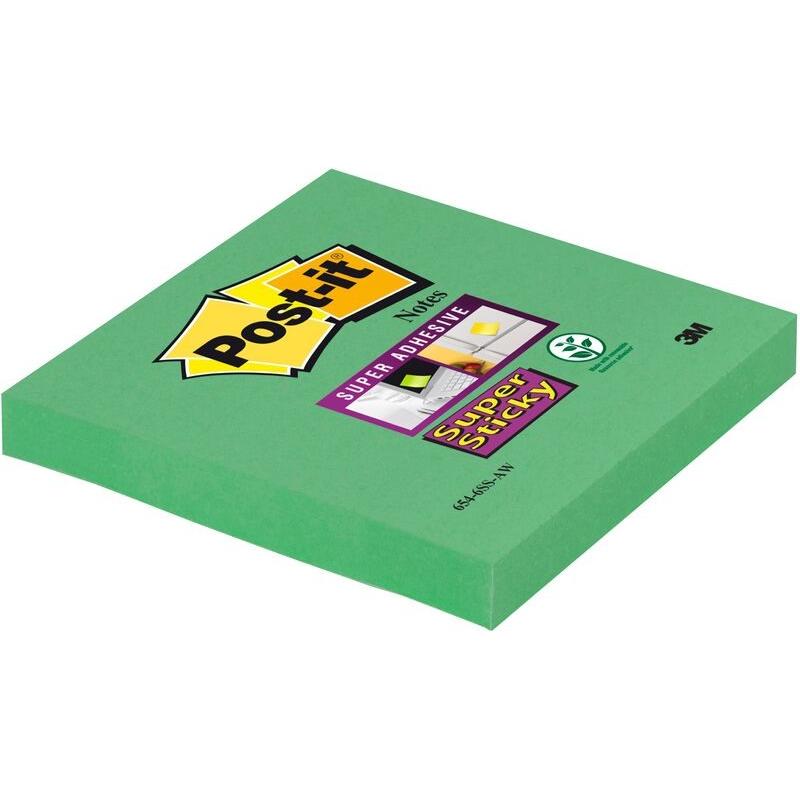 Post-it Super Sticky (76 x 76 mm) (654-6SS-AW)