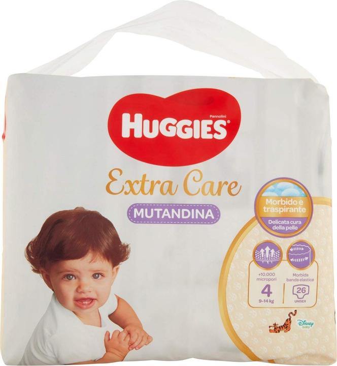 Produktbild Huggies Extra Care (Gr. 4, Monatsbox, 26 Stk.)