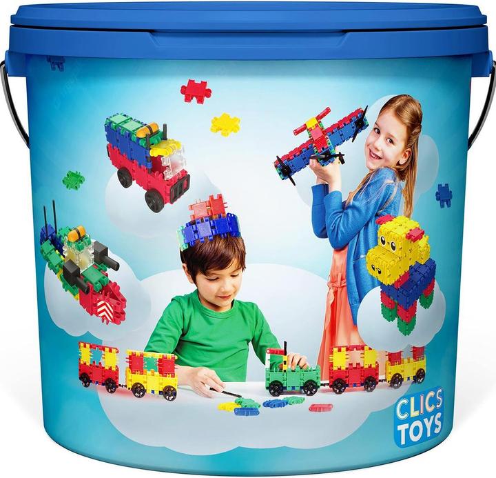 Actual product image Clics Build & Play Bucket