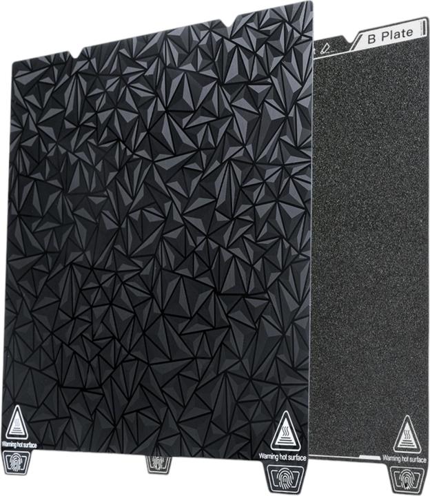 Creality 315x310mm K1 Max Plateforme d'impression double face Glossy PEO + Matte PEI