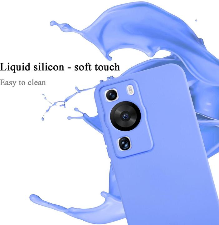 Image du produit Cadorabo Housse pour Huawei P60 Pro TPU avec protection liquide en silicone (Huawei P60 Pro)