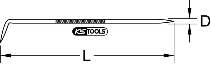 Produktbild KS Tools Anreissnadel. 190mm 300.0300