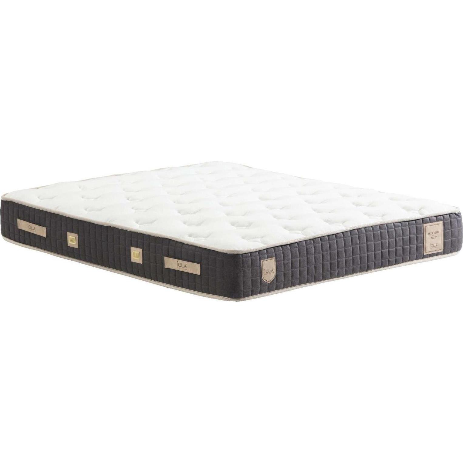 Kalune Design, Matratze, Aloevera Dark Grey Mattress (100 x 200 cm, Federkern)