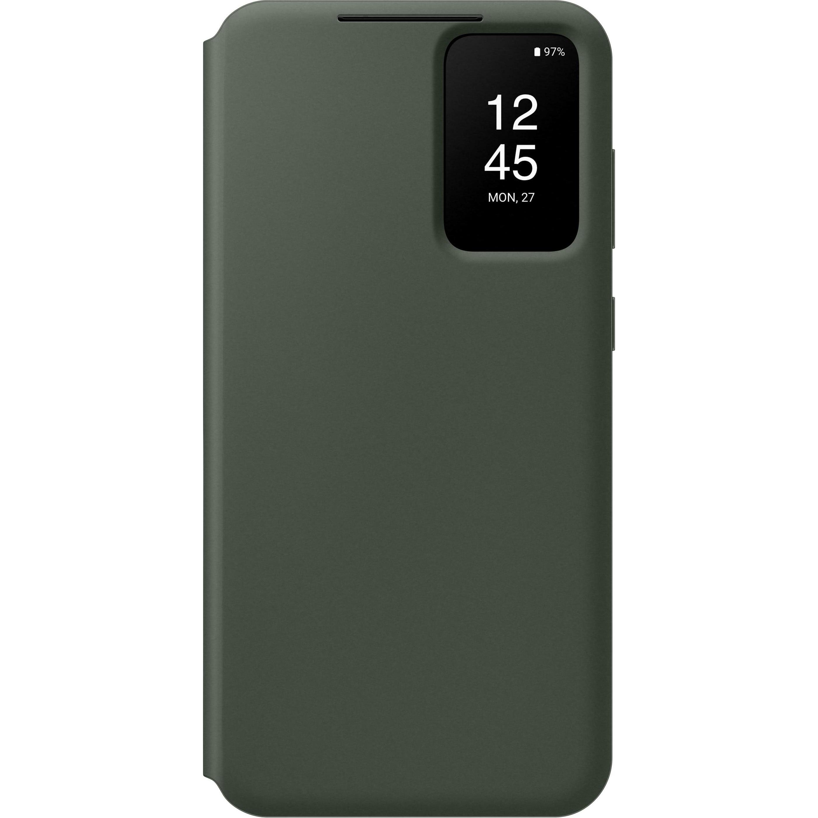Samsung Smart View Wallet Case (Samsung Galaxy S23+), Smartphone Hülle, Grün
