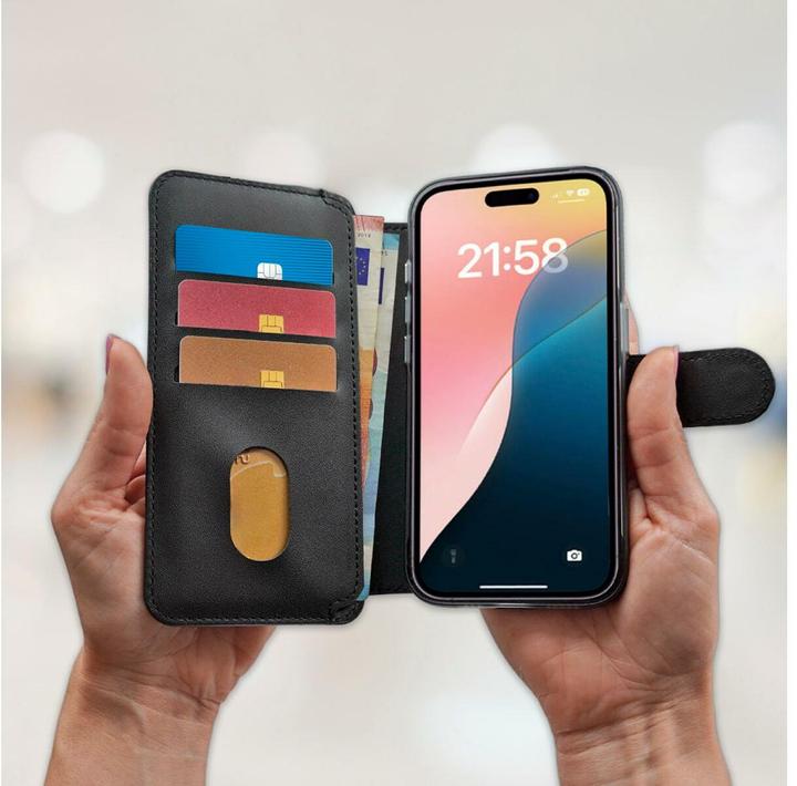 Produktbild 4smarts Magnet Wallet Card Caddy (Apple iPhone 14 Pro, Universal, Apple iPhone 15 Pro, Apple iPhone 14, Apple iPhone 15, Apple iPhone 12, Apple iPhone 13, Apple iPhone 12 Pro, Apple iPhone 13 Pro)