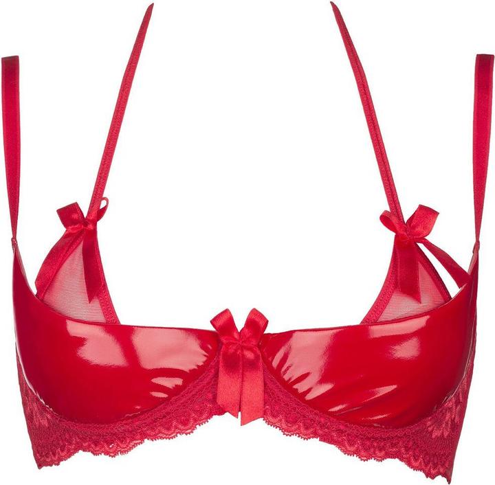 Axami V-8721PS Plus Size bra red 95E (Einzelpack, 95 E)