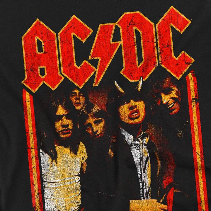 Immagine prodotto AC/DC Maglietta Group Distressed Uomo (M)