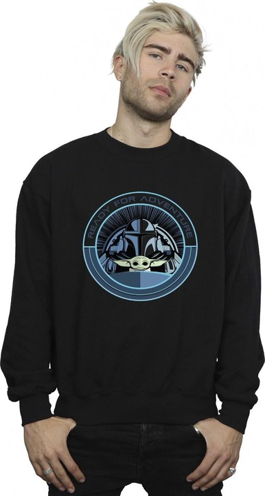 Image du produit Star Wars - Sweat THE MANDALORIAN GROGU READY FOR ADVENTURE - Homme (L)
