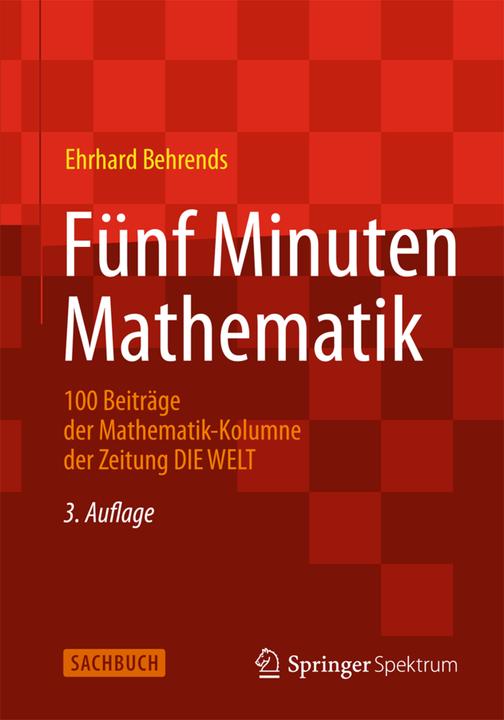 Produktbild Fünf Minuten Mathematik (Deutsch, Ehrhard Behrends, 2012)
