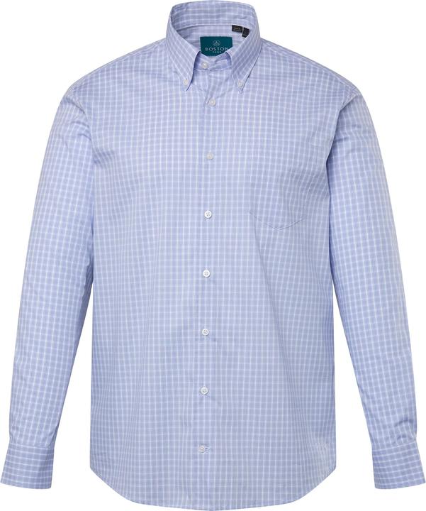 Immagine prodotto Boston Park Karo-Businesshemd, Langarm, Buttondown-Kragen, Comfort Fit (4XL)