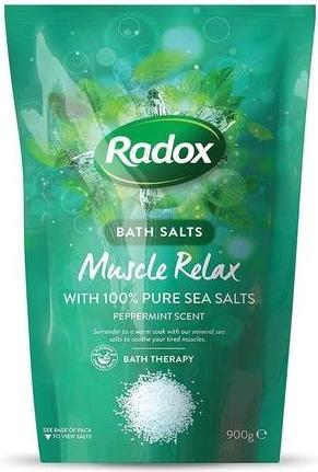 Actual product image Rado Radox - Muscle Relax Bath Salt - Bath salt 900.0g (L) (Bath pearls)