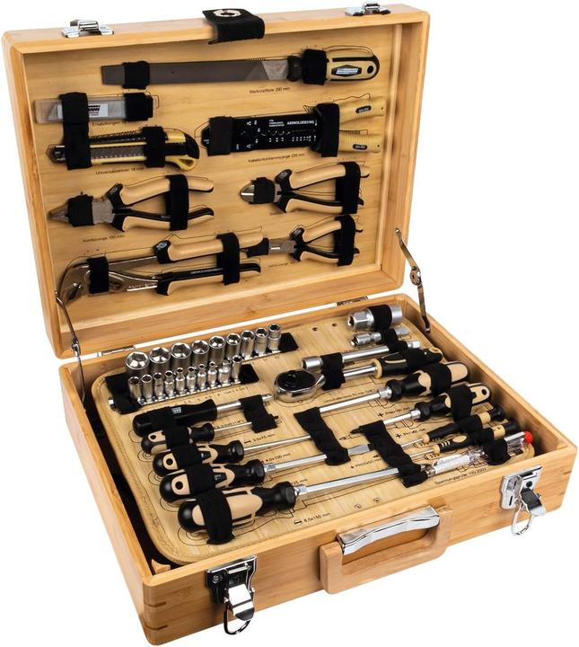 Actual product image Mannesmann Toolbox (108 pieces)