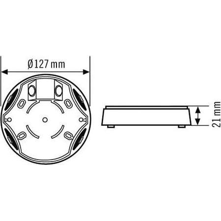 Thumbnail - Esylux, Zubehör Gebäudesicherheit, AP Dose IP54 fürBewegungsund Präsenzmelder