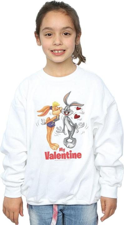 Immagine prodotto Looney Tunes Bugs Bunny And Lola Valentine's Day Felpa Ragazze (140, 146)
