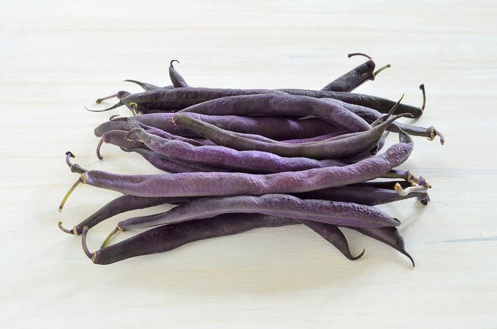 Produktbild Zollinger Bio Buschbohne, Purple Queen