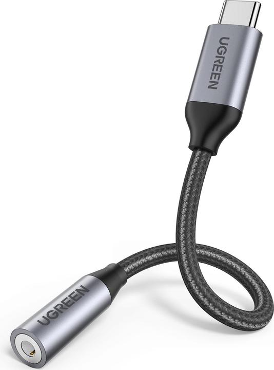 Immagine prodotto Ugreen Adattatore da USB-C a 3.5mm Jack (USB-C, Presa da 3,5 mm)