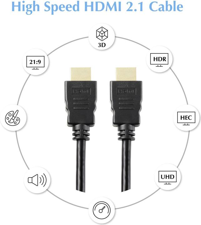 Produktbild SpeaKa Professional HDMI Anschlusskabel HDMI-A Stecker, HDMI-A Stecker 5.00 m Sc (5 m)