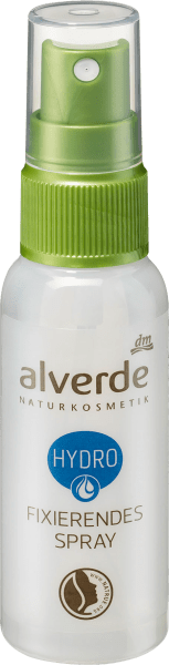 Actual product image dm alverde Fixing spray