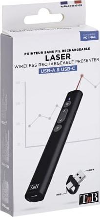 Produktbild T'nB TNB Laser de presentation USB-A/C