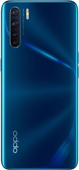 Actual product image OPPO A91 (128 GB, Blazing blue, 6.40", Dual SIM + SD, 4G)