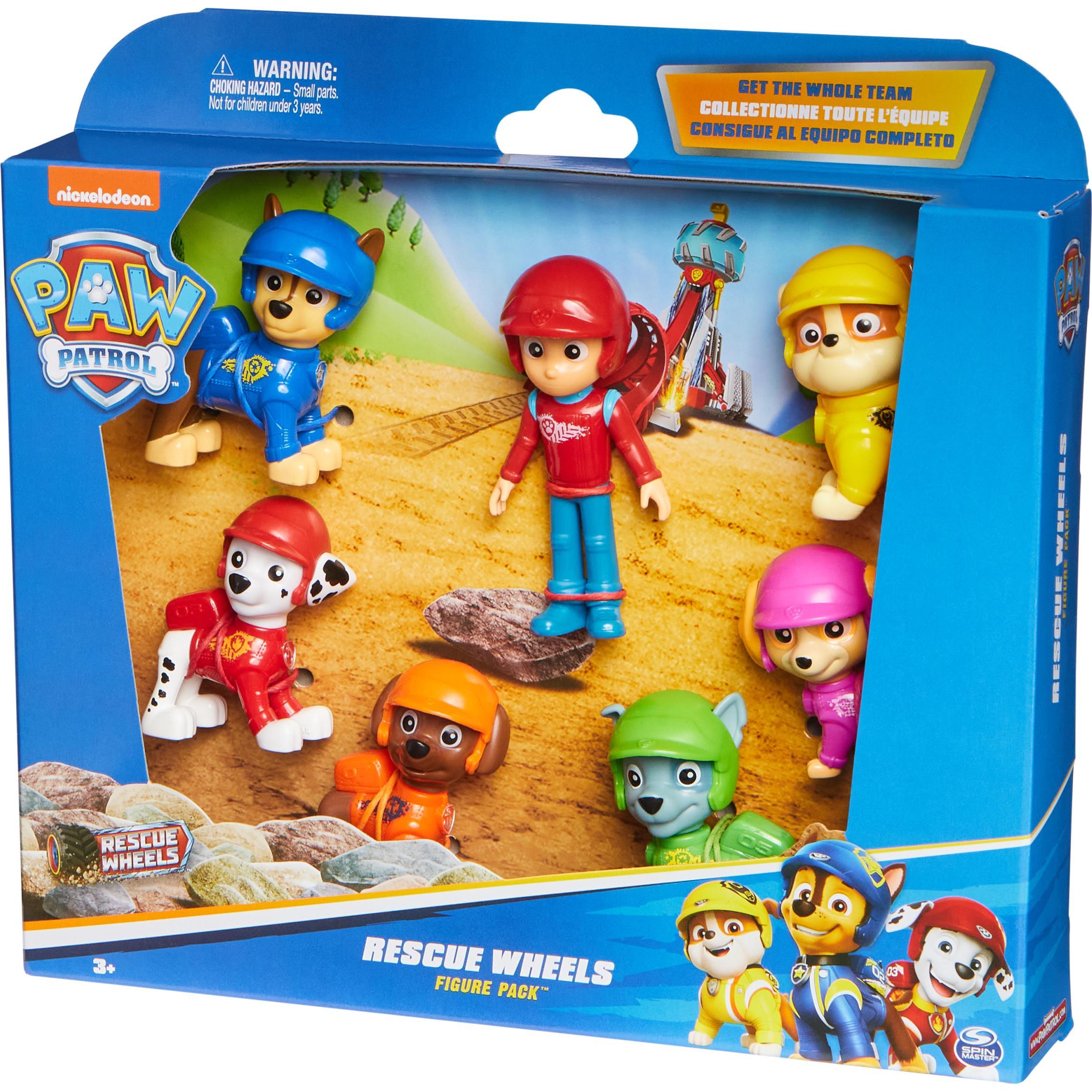 Paw Patrol Multicolore Rescue Wheels Figures Pack
