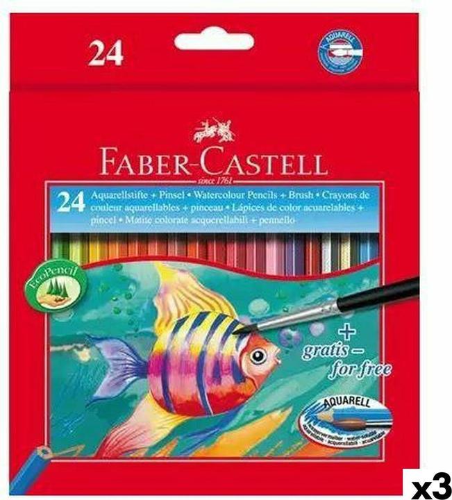 Produktbild Faber-Castell Aquarellfarbstifte Classic (24x)