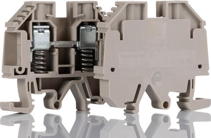 Actual product image Weidmüller WDU 10 SL spring-loaded terminal,57A