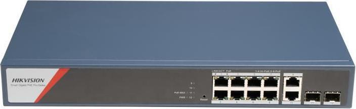 Produktbild Hikvision 8 Port Gigabit Smart POE (8 Ports)