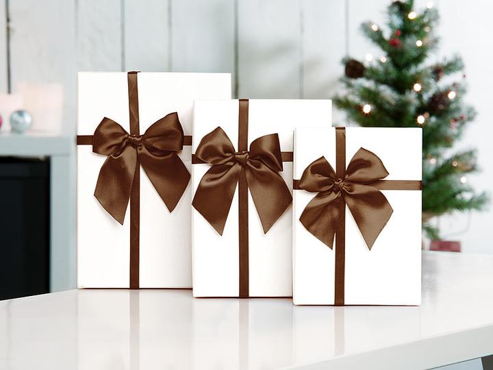 Produktbild Your Design 3er-Set edle Geschenk-Boxen, 3 Grössen (Geschenkbox, 3 x)