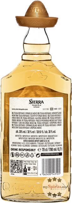 Actual product image Sierra Tequila Reposado (1 x 70 cl)