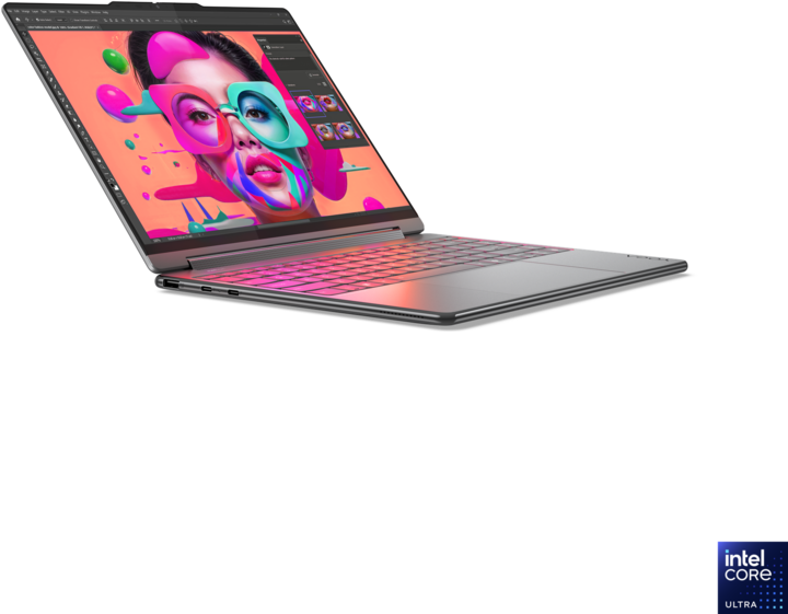 Actual product image Lenovo Yoga 9i 2-in-1 (14", Intel Core Ultra 7 258V, 32 GB, 1000 GB, DE)